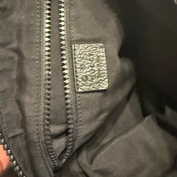 Gucci Black Monogram Messenger Bag - Picture 4 of 5